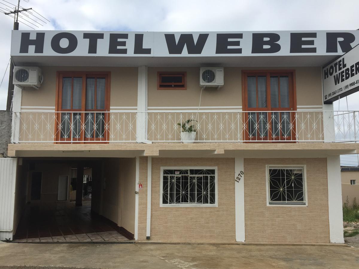 Hotel Weber Caçador Eksteriør bilde